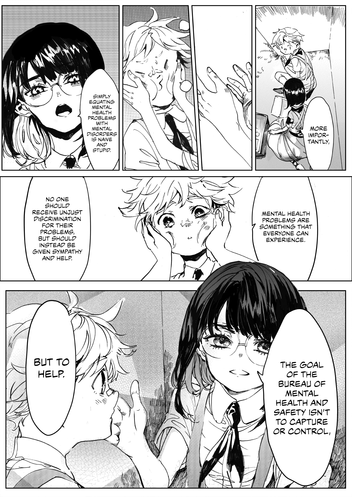 Read Thumbman and Mental Health Bunny EN Manga Online
