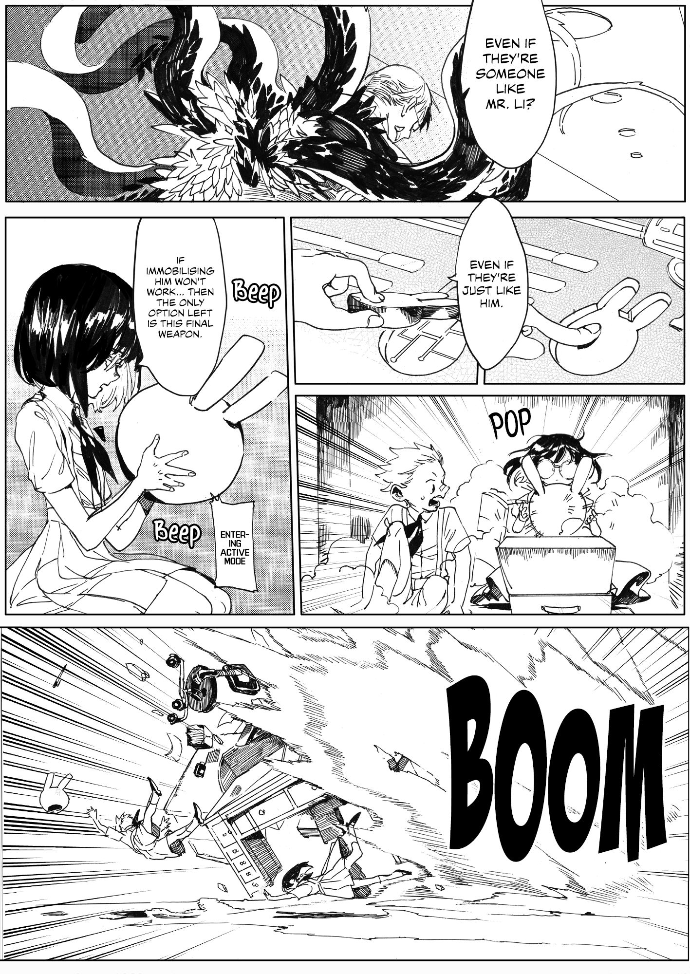 Read Thumbman and Mental Health Bunny EN Manga Online