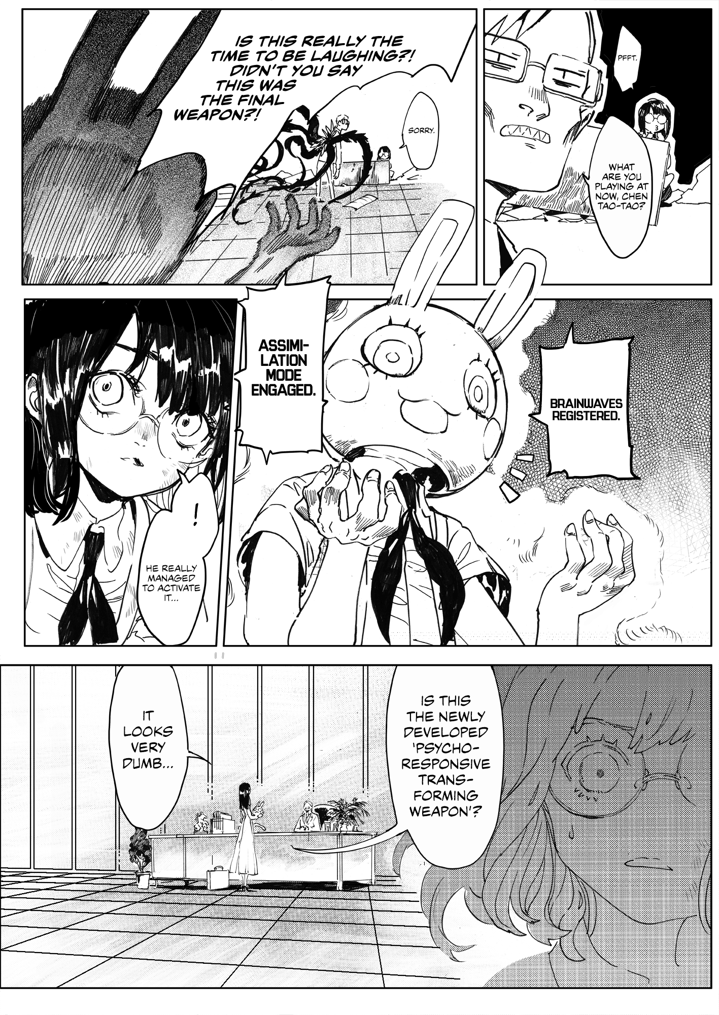 Read Thumbman and Mental Health Bunny EN Manga Online