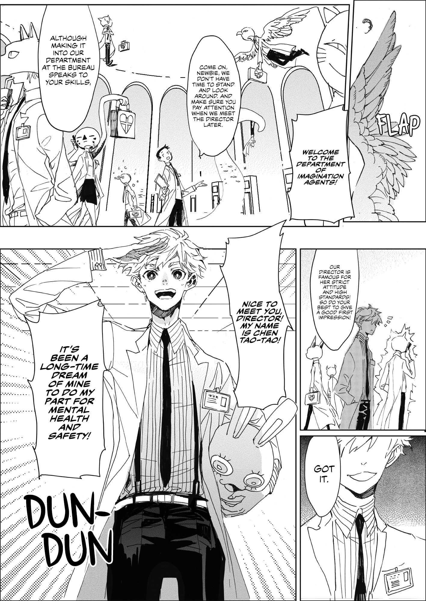 Read Thumbman and Mental Health Bunny EN Manga Online