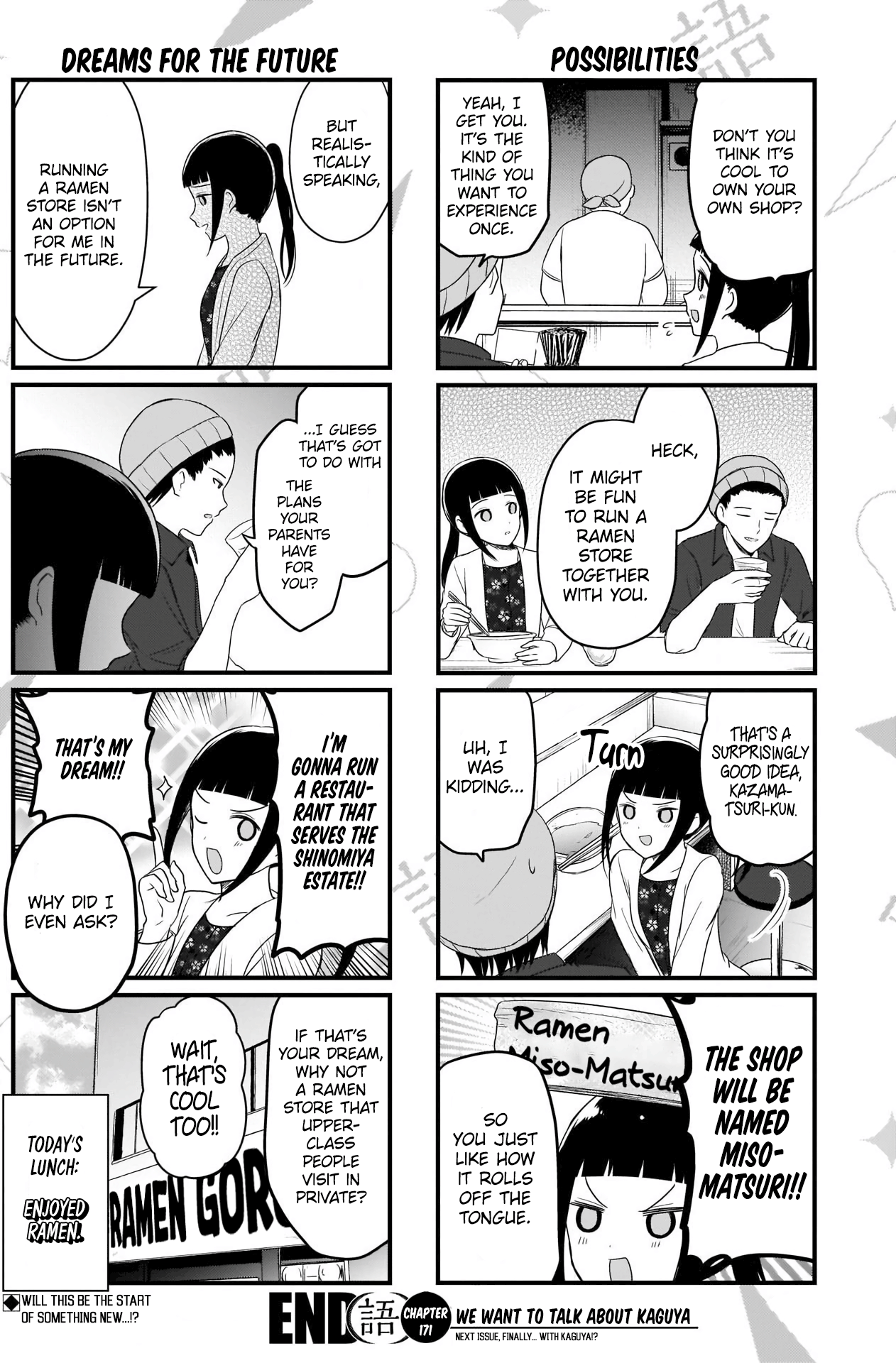 Read We Want To Talk About Kaguya EN Manga Online