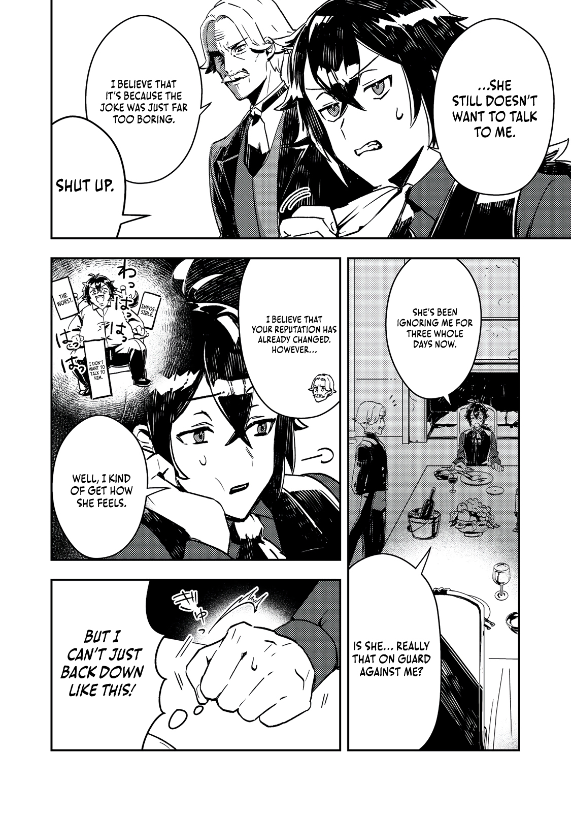 Read When I, The Lazy Villainous Noble, Got Married With The Villainous Young Lady Who Had Her Engagement Broken Off, We Became The Most Fearsome Couple EN Manga Online