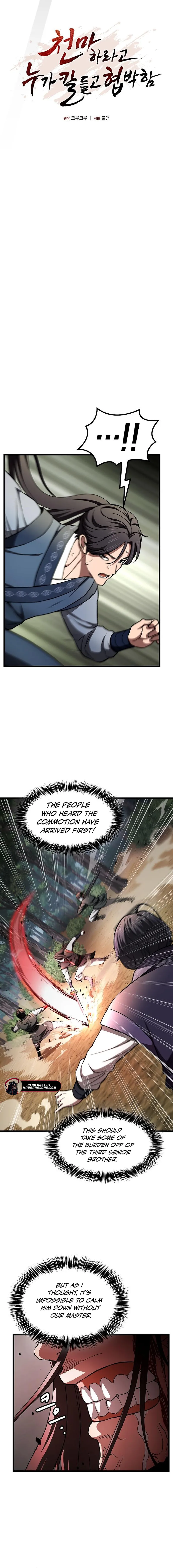 Read Who’s threatening you with a knife to make you a Heavenly Demon EN Manga Online