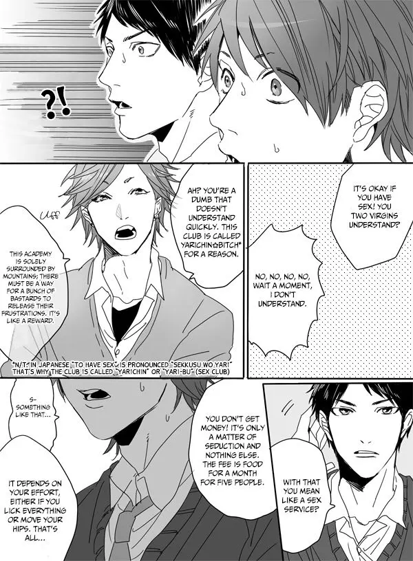 Read Yarichin☆Bitch-bu EN Manga Online