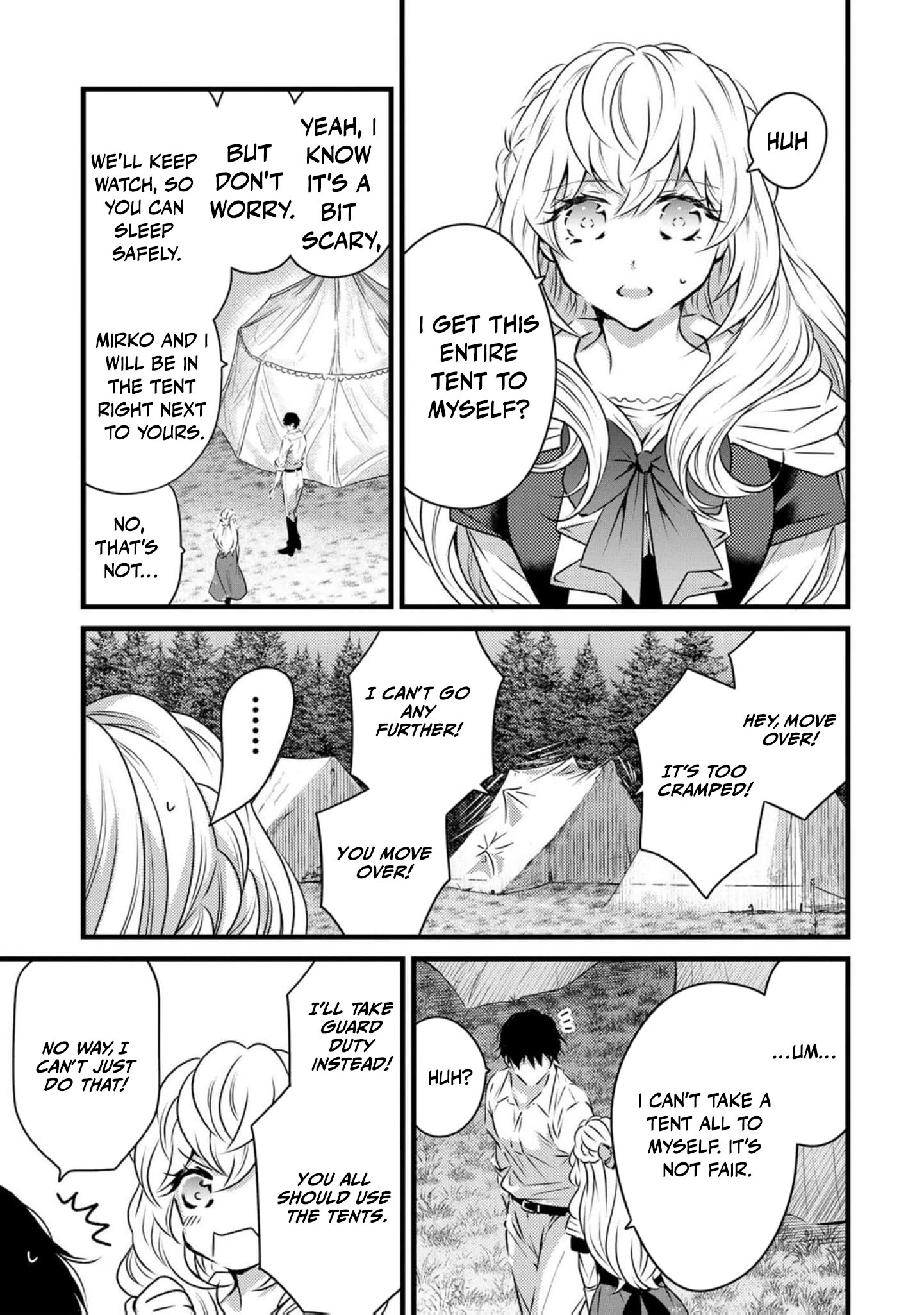 Read the saint happy in her exile EN Manga Online