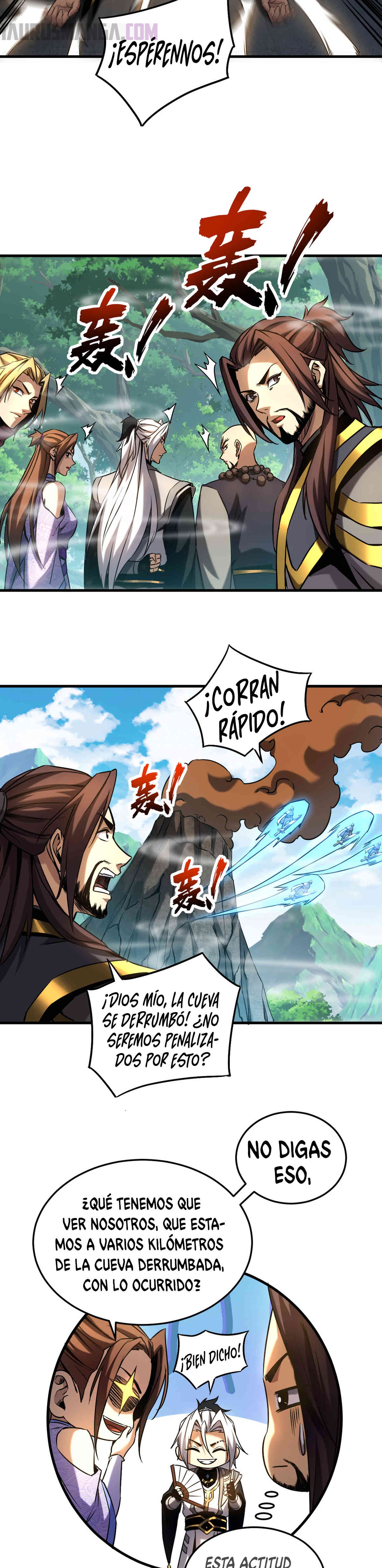 Read ¡Mientras mis discípulos se matan entrenando, yo me relajo! ES Manga Online