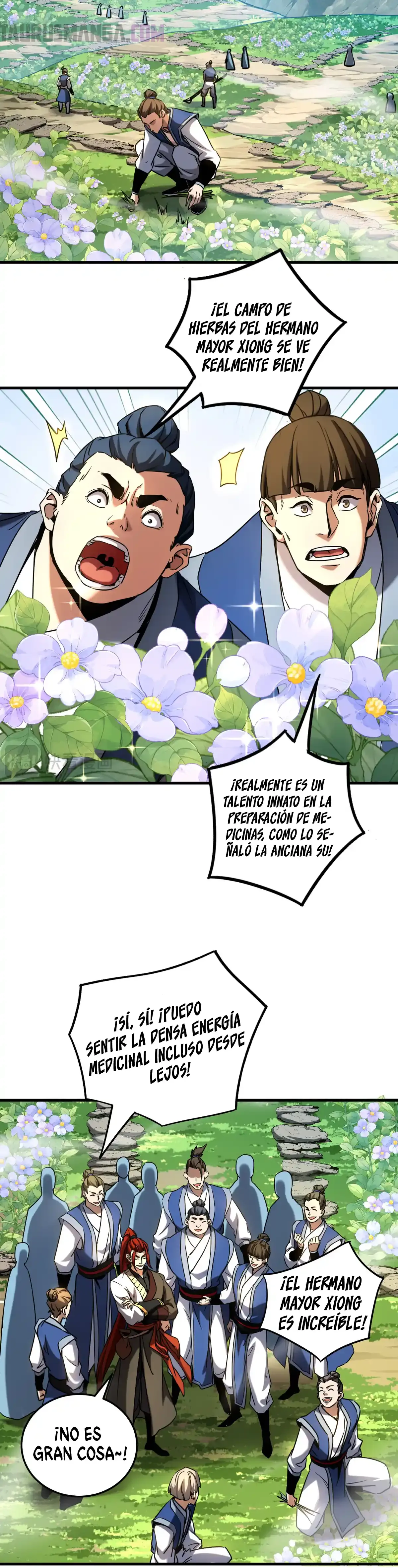 Read ¡Mientras mis discípulos se matan entrenando, yo me relajo! ES Manga Online