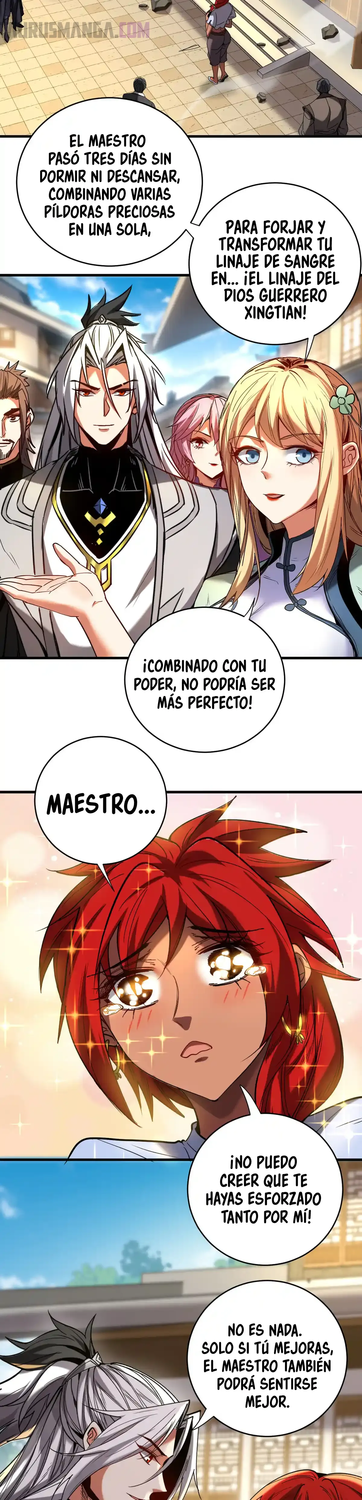 Read ¡Mientras mis discípulos se matan entrenando, yo me relajo! ES Manga Online