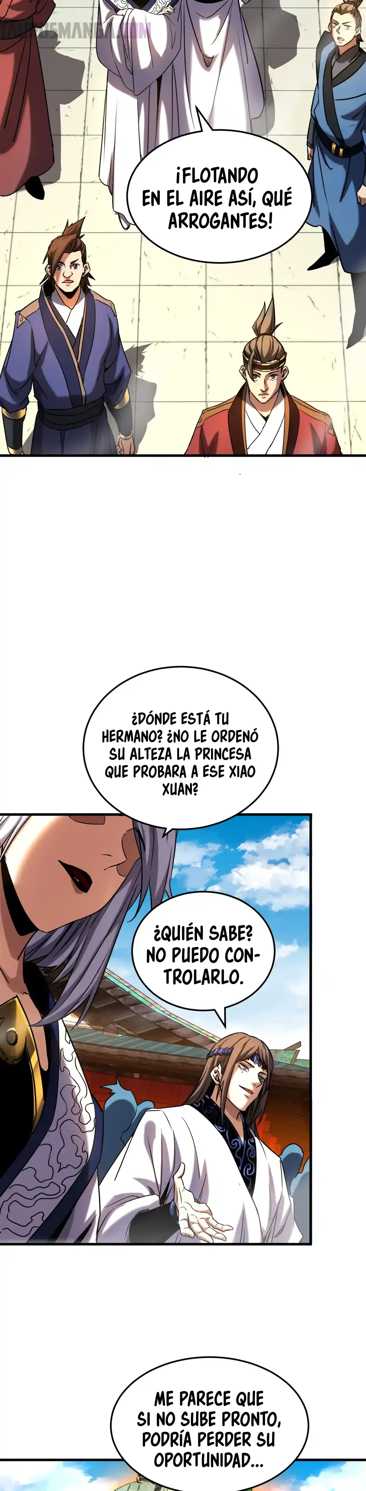 Read ¡Mientras mis discípulos se matan entrenando, yo me relajo! ES Manga Online