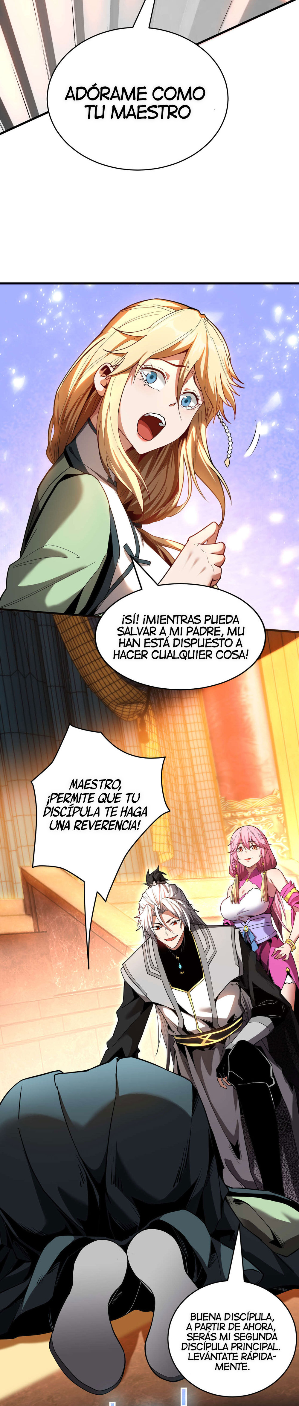 Read ¡Mientras mis discípulos se matan entrenando, yo me relajo! ES Manga Online
