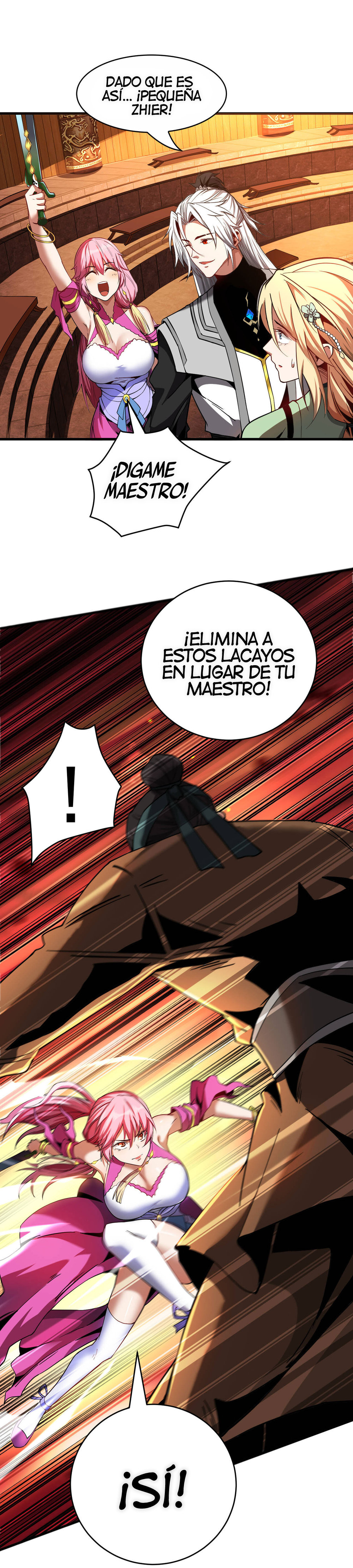 Read ¡Mientras mis discípulos se matan entrenando, yo me relajo! ES Manga Online
