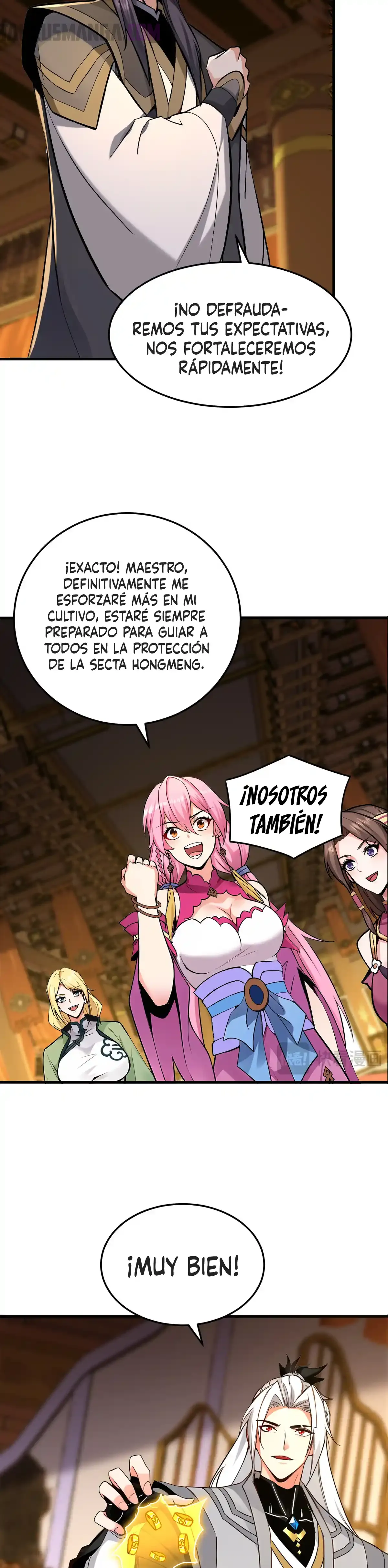 Read ¡Mientras mis discípulos se matan entrenando, yo me relajo! ES Manga Online