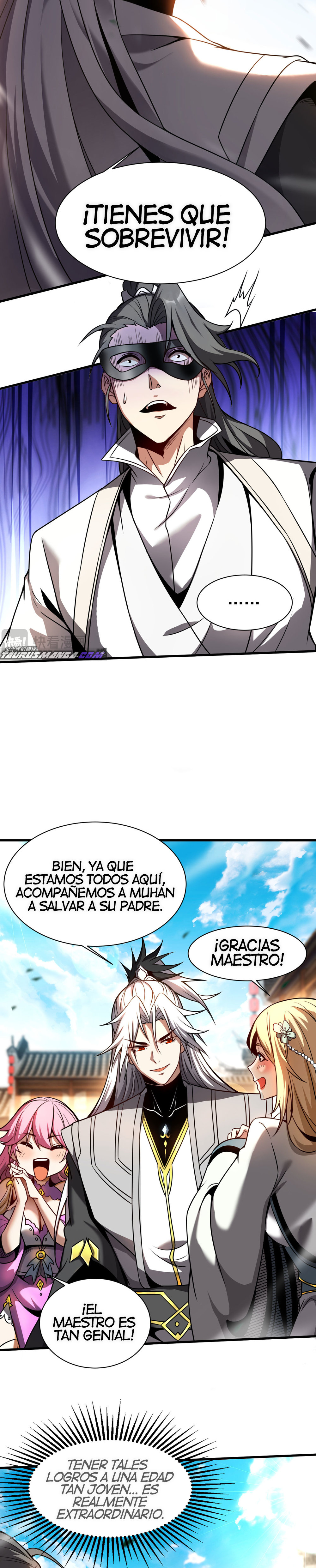 Read ¡Mientras mis discípulos se matan entrenando, yo me relajo! ES Manga Online