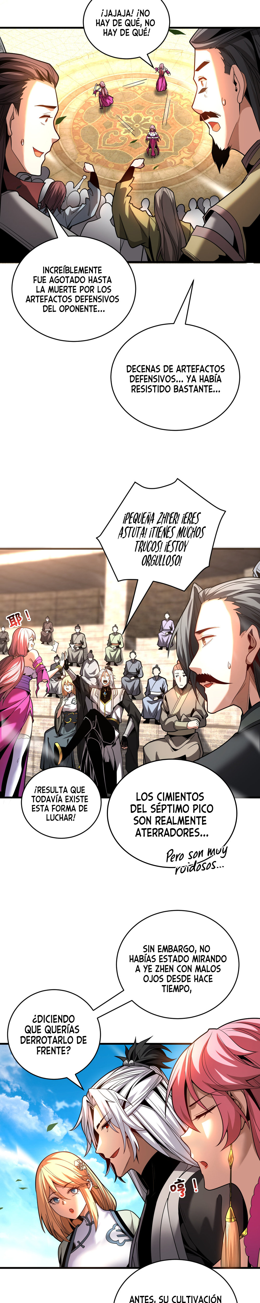 Read ¡Mientras mis discípulos se matan entrenando, yo me relajo! ES Manga Online