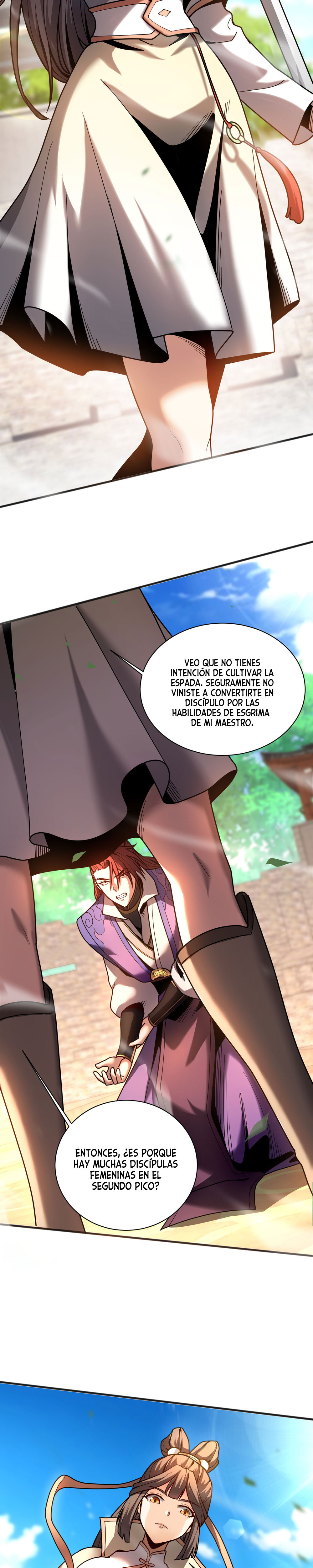 Read ¡Mientras mis discípulos se matan entrenando, yo me relajo! ES Manga Online