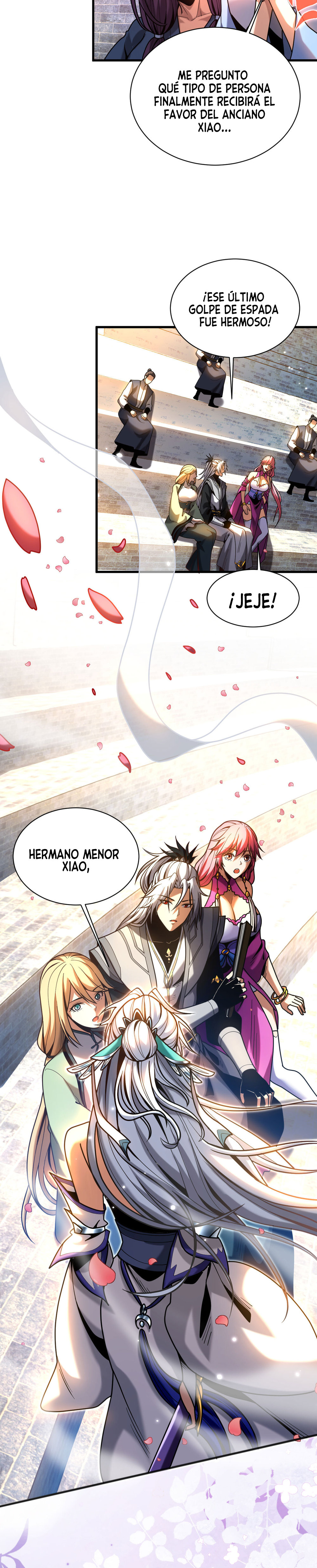 Read ¡Mientras mis discípulos se matan entrenando, yo me relajo! ES Manga Online