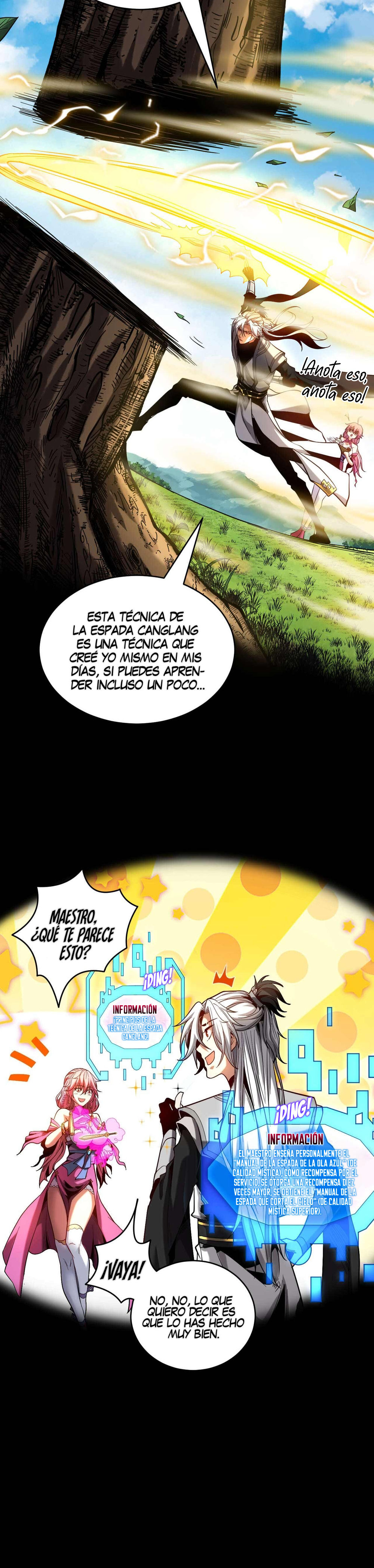 Read ¡Mientras mis discípulos se matan entrenando, yo me relajo! ES Manga Online