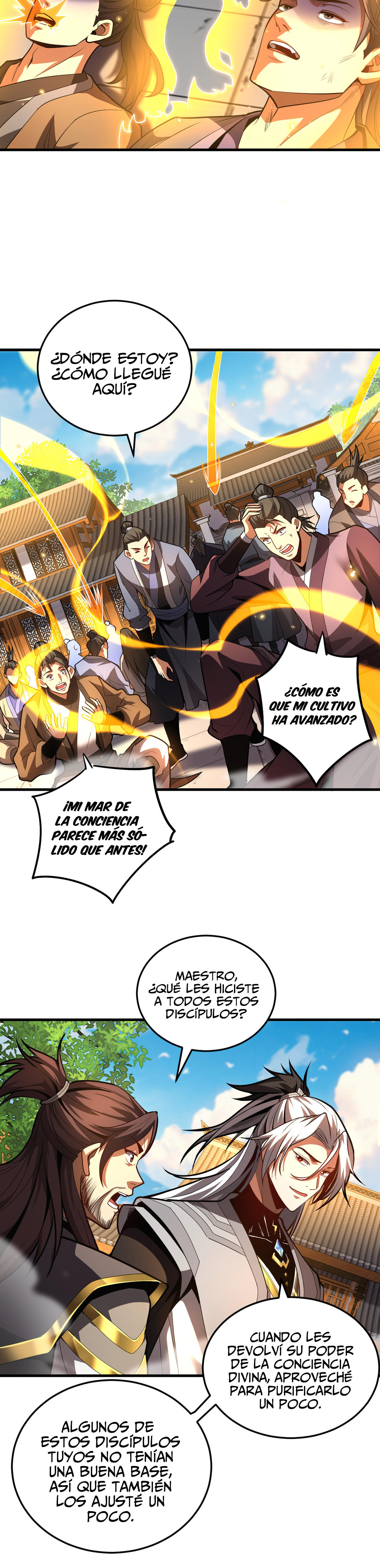Read ¡Mientras mis discípulos se matan entrenando, yo me relajo! ES Manga Online