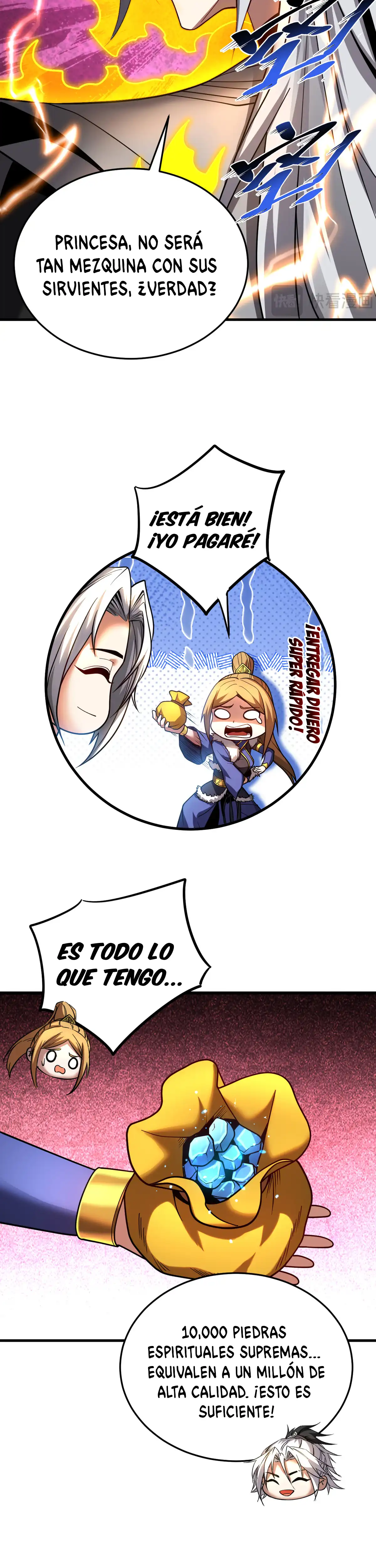Read ¡Mientras mis discípulos se matan entrenando, yo me relajo! ES Manga Online