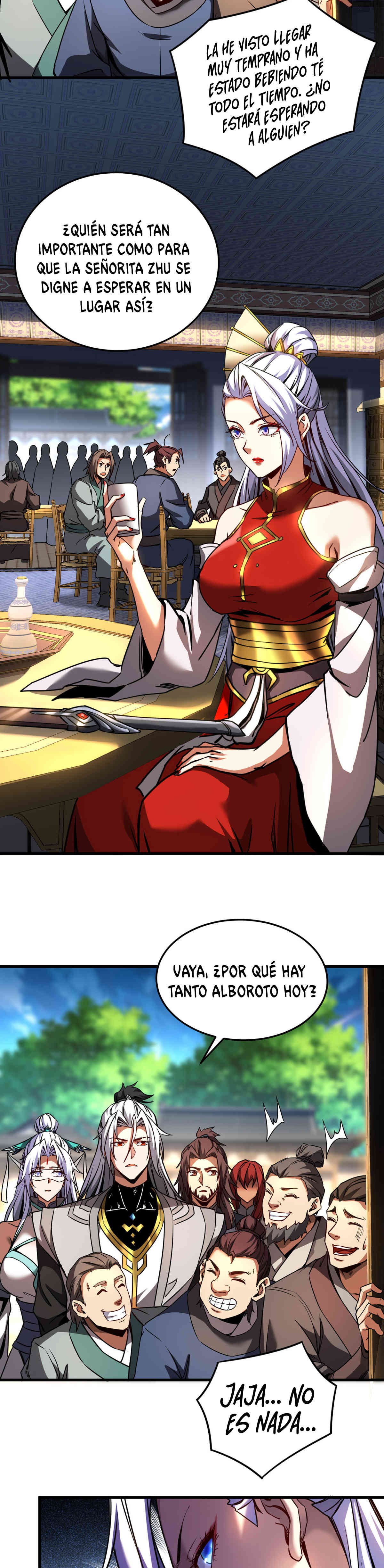 Read ¡Mientras mis discípulos se matan entrenando, yo me relajo! ES Manga Online