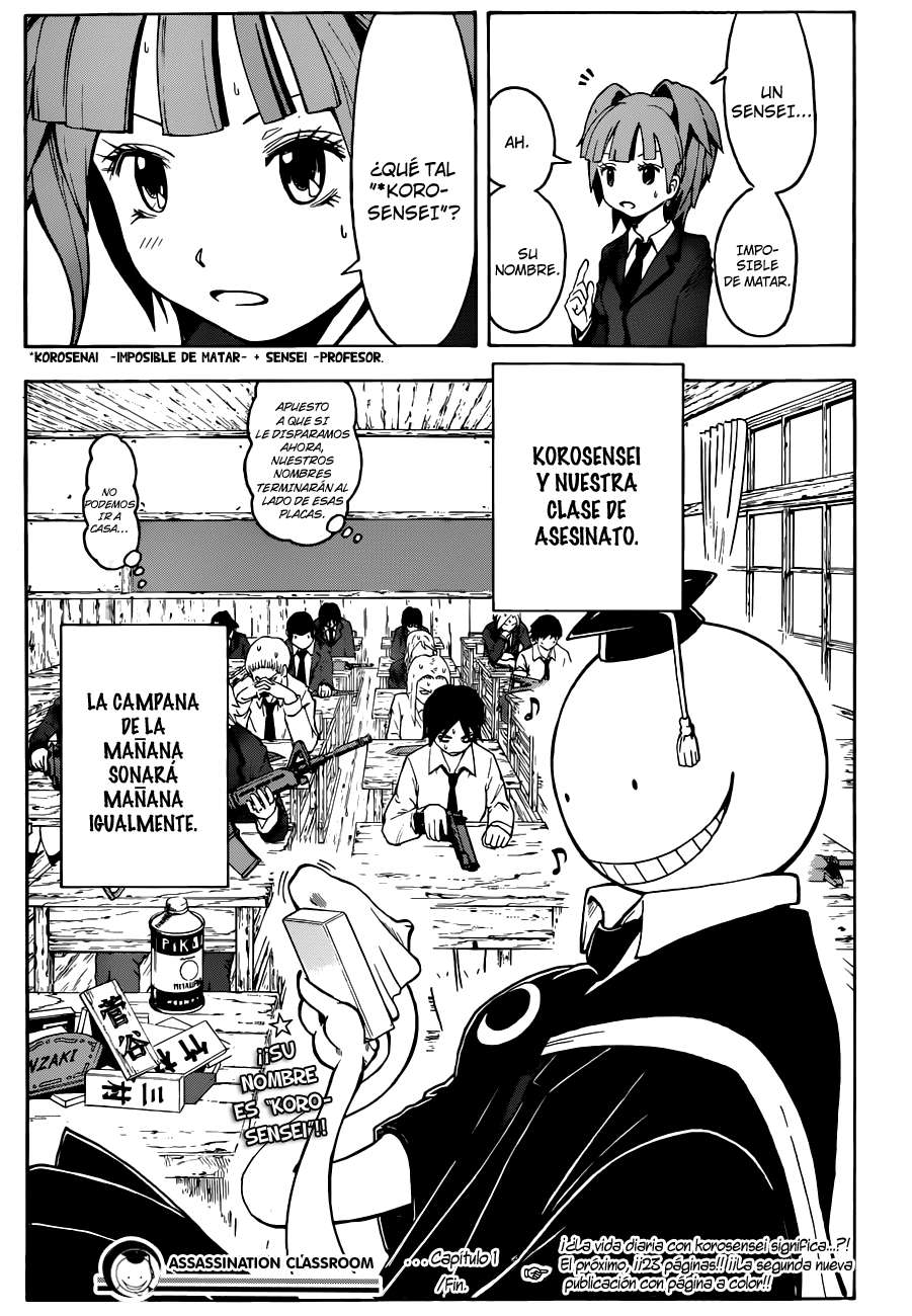 Read Ansatsu Kyoshitsu ES Manga Online