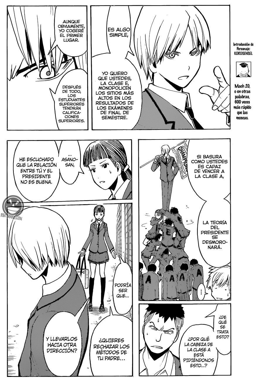 Read Ansatsu Kyoshitsu ES Manga Online