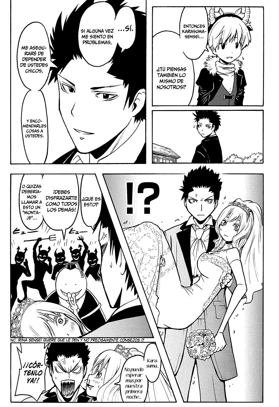 Read Ansatsu Kyoshitsu ES Manga Online