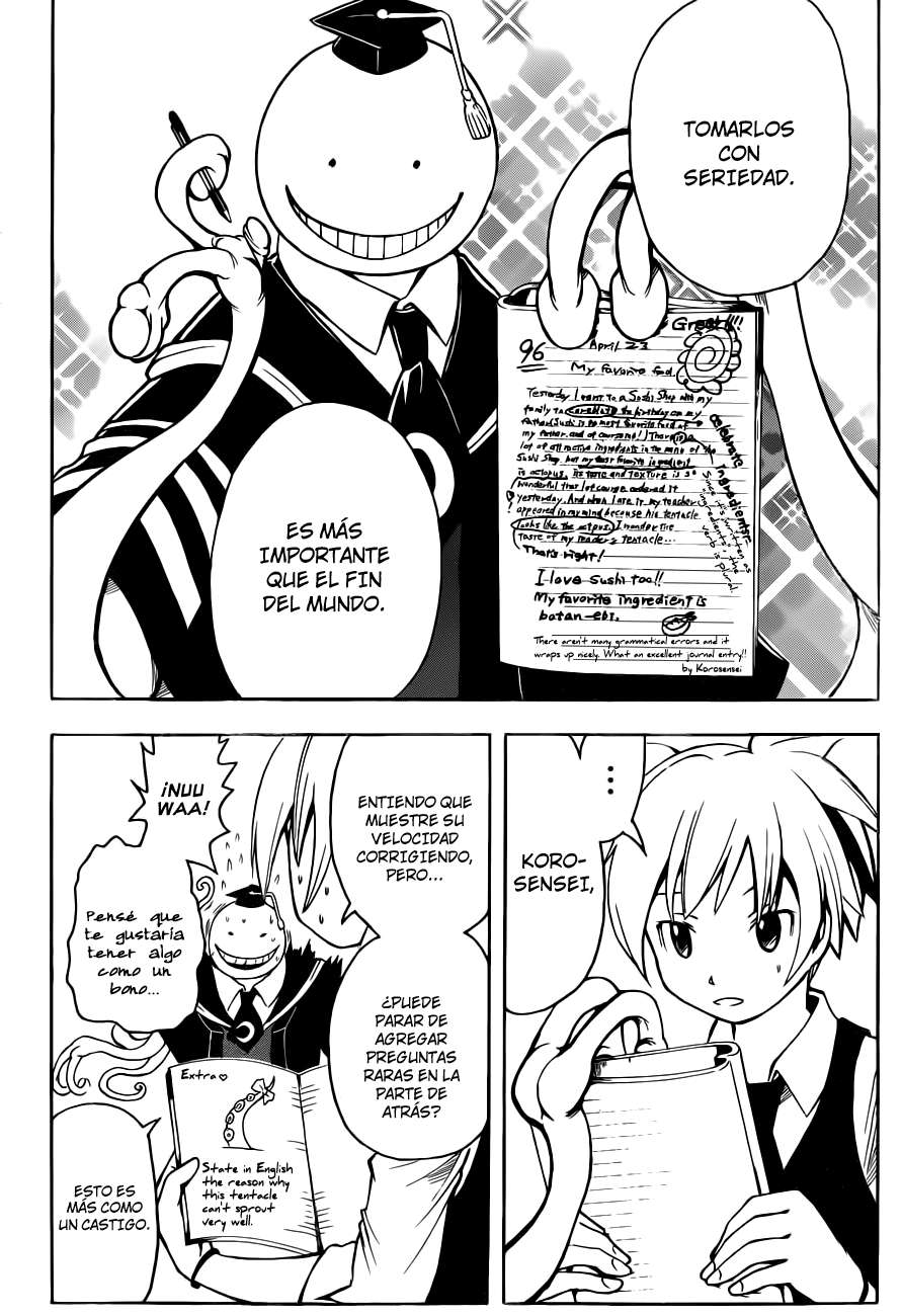 Read Ansatsu Kyoshitsu ES Manga Online