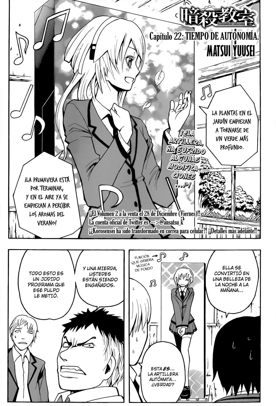 Read Ansatsu Kyoshitsu ES Manga Online