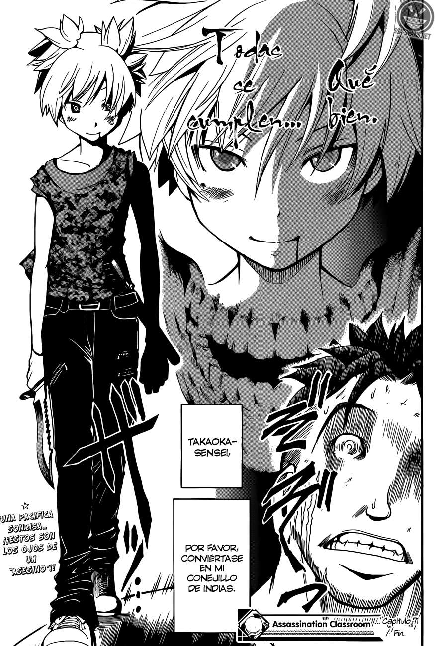 Read Ansatsu Kyoshitsu ES Manga Online