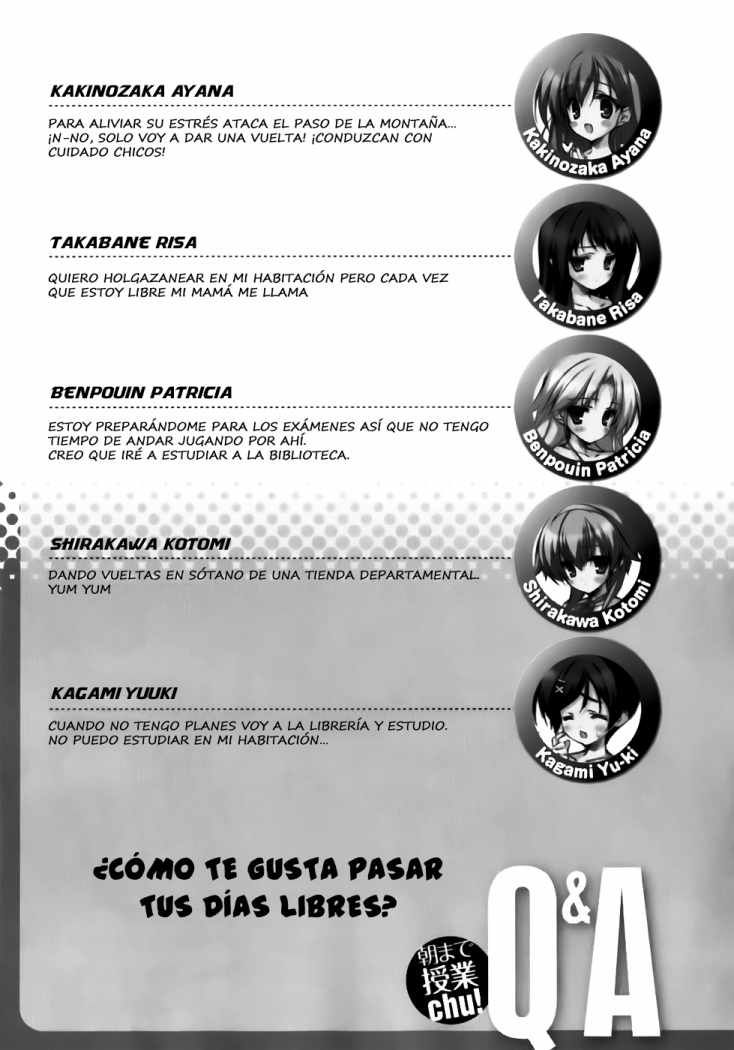 Read Asa made Jugyou Chu! ES Manga Online