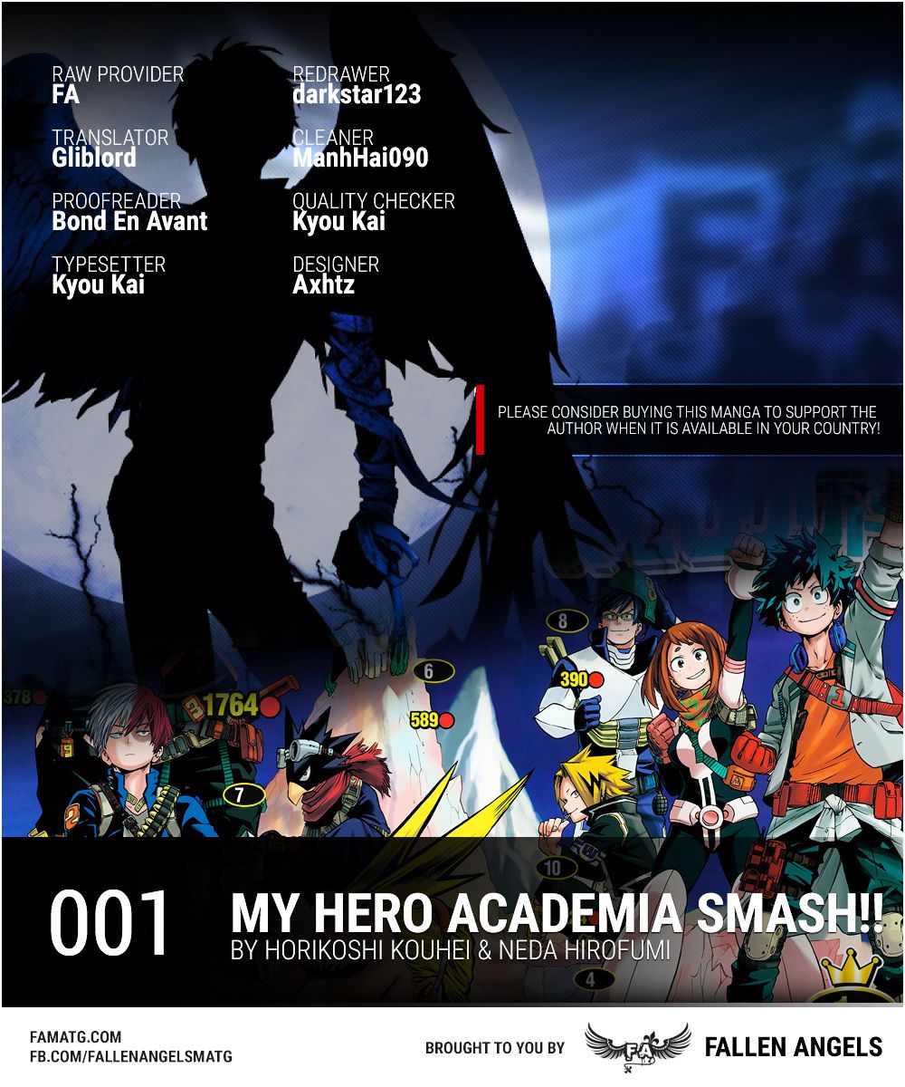 Read Boku no Hero Academia SMASH!! ES Manga Online