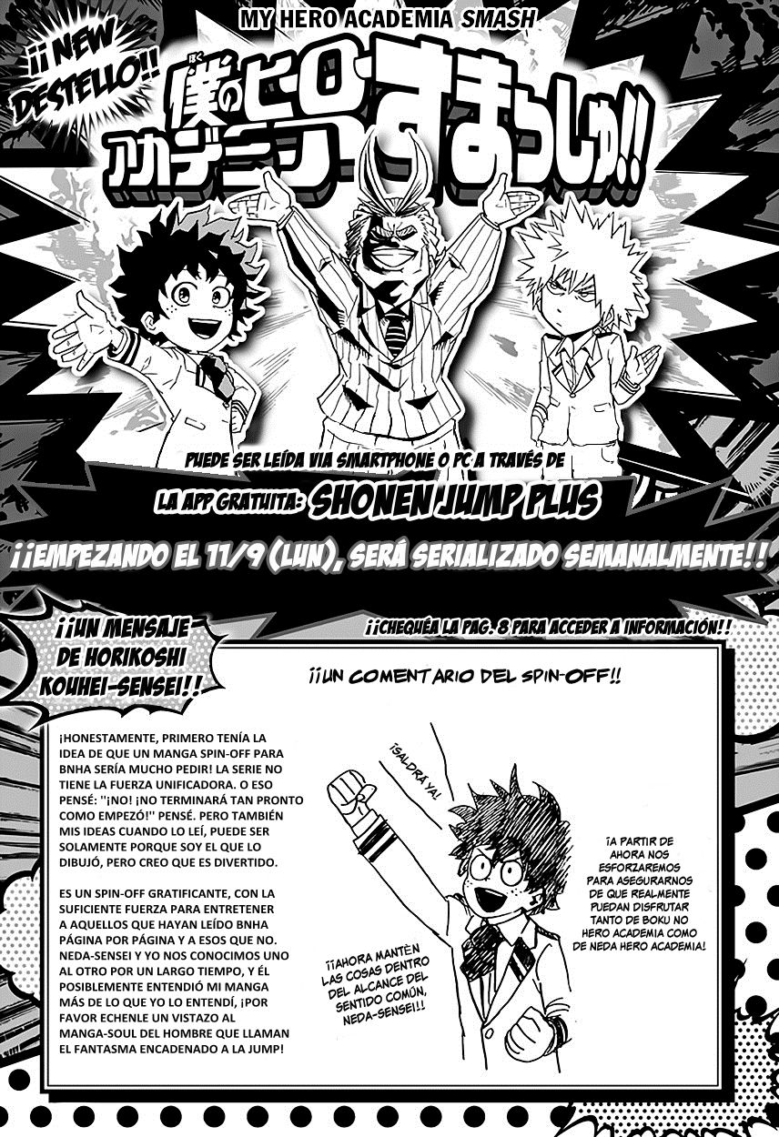 Read Boku no Hero Academia SMASH!! ES Manga Online
