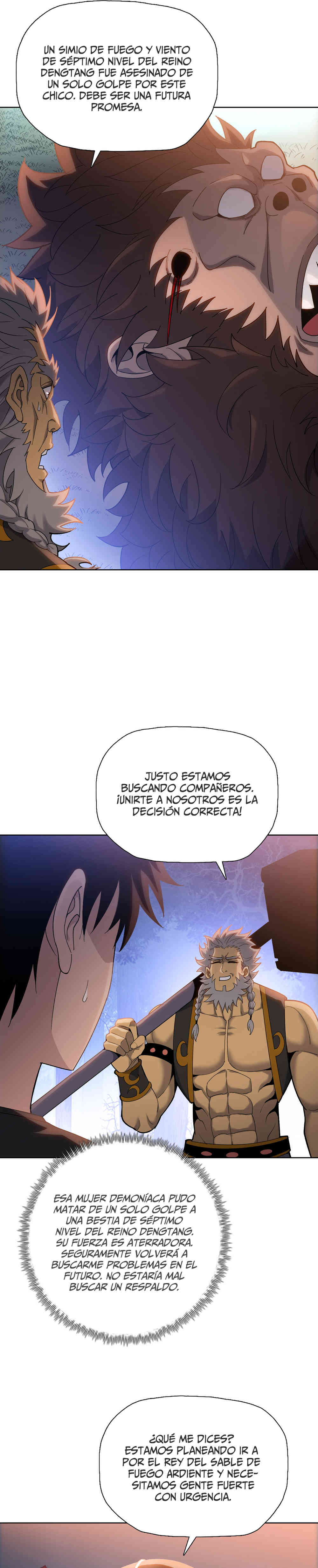 Read Carnicero Marcial De Rango Divino ES Manga Online