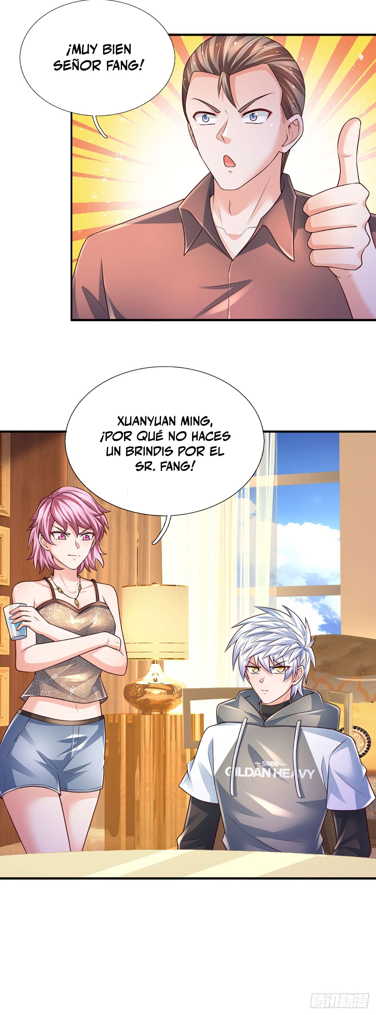 Read Cien Mil Etapas de Ascensión Divina ES Manga Online
