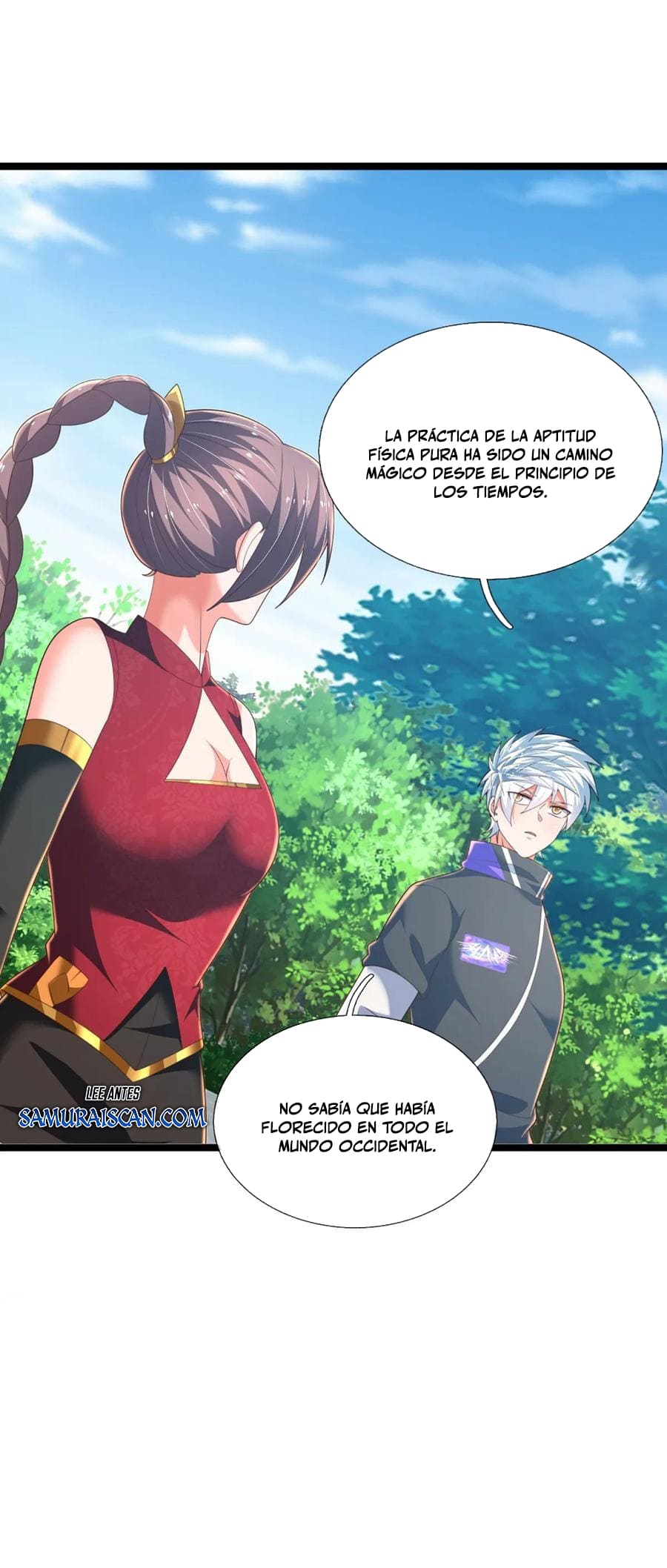 Read Cien Mil Etapas de Ascensión Divina ES Manga Online