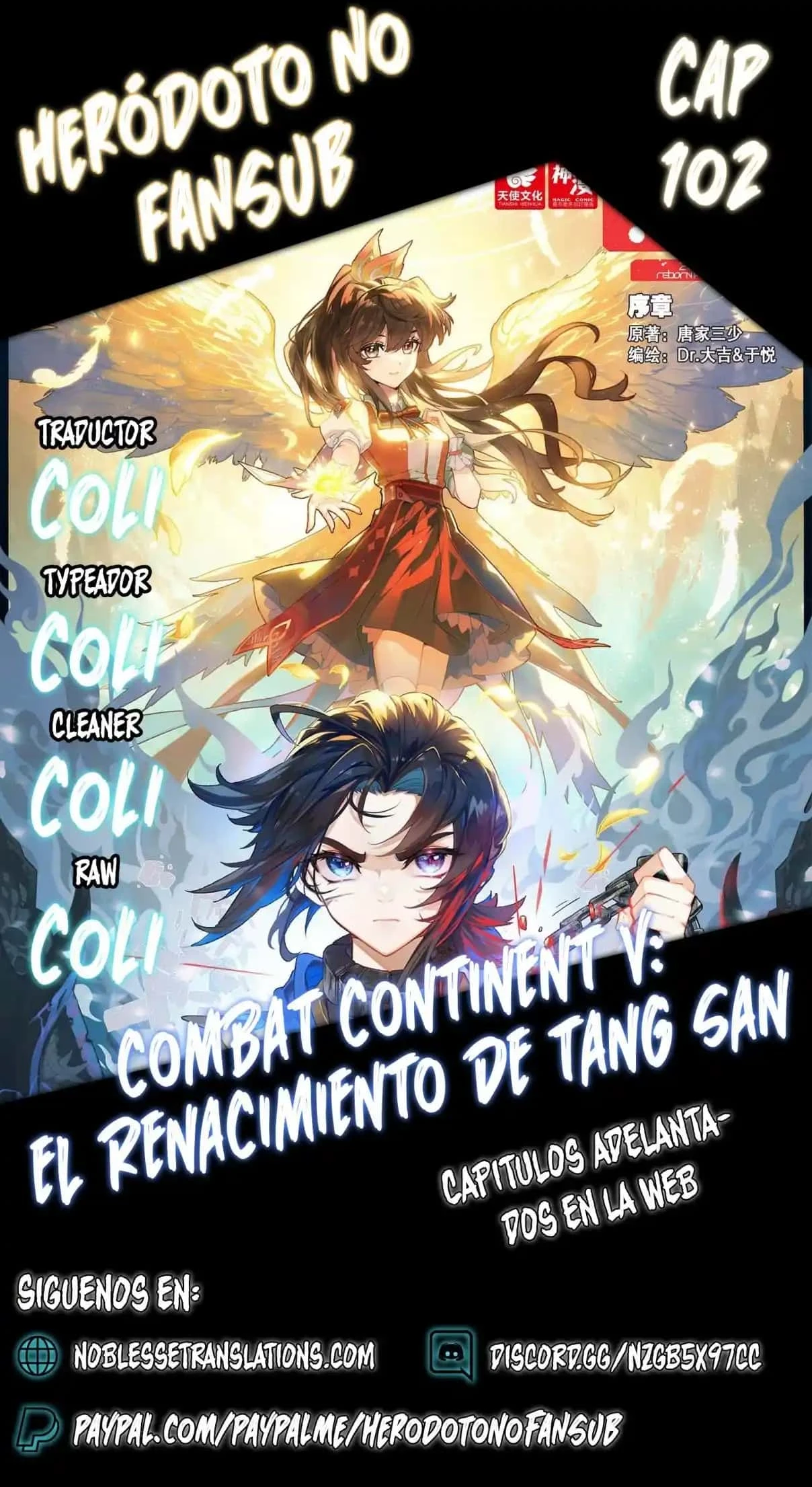 Read Continente de los Espíritus Bélicos_ La Senda de Tang. V ES Manga Online