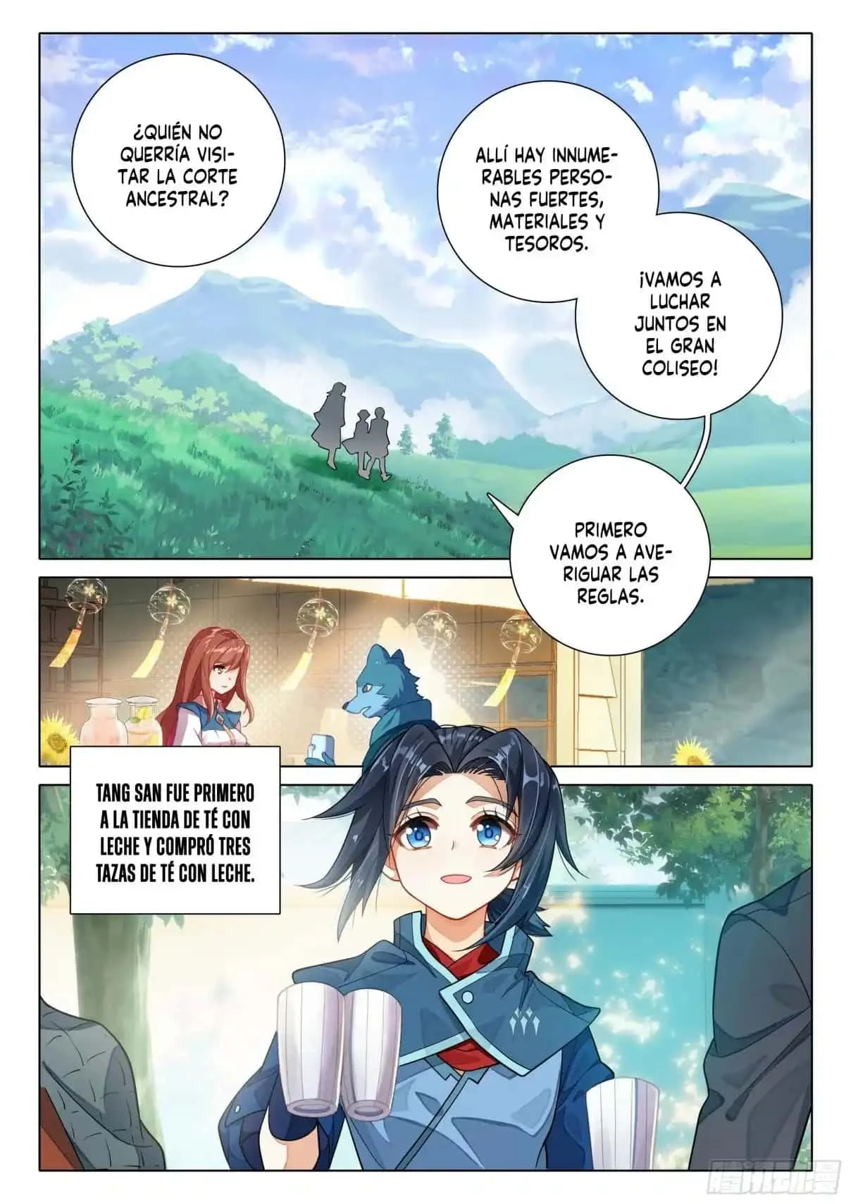 Read Continente de los Espíritus Bélicos_ La Senda de Tang. V ES Manga Online