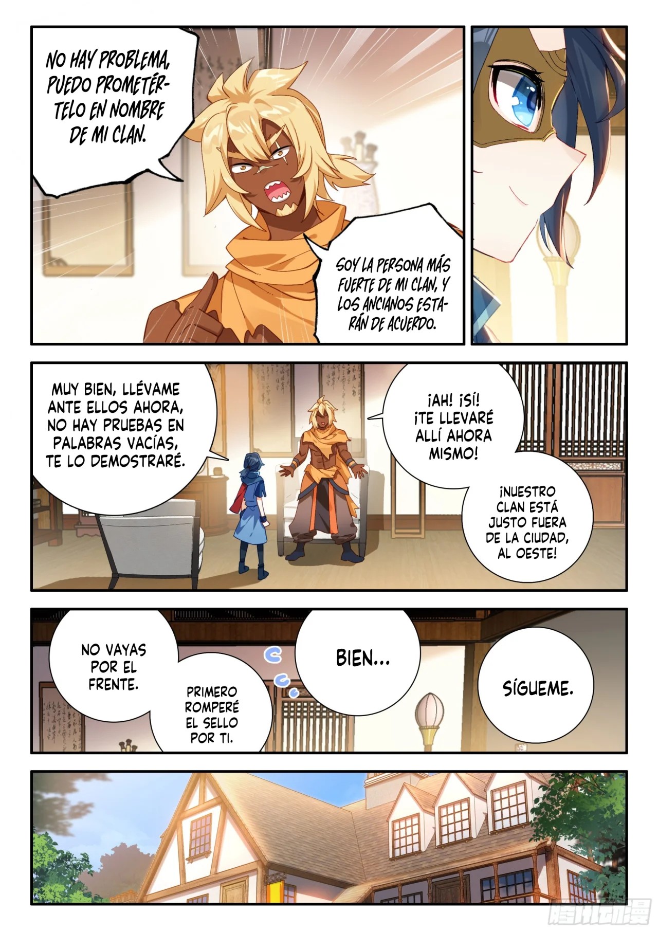 Read Continente de los Espíritus Bélicos_ La Senda de Tang. V ES Manga Online