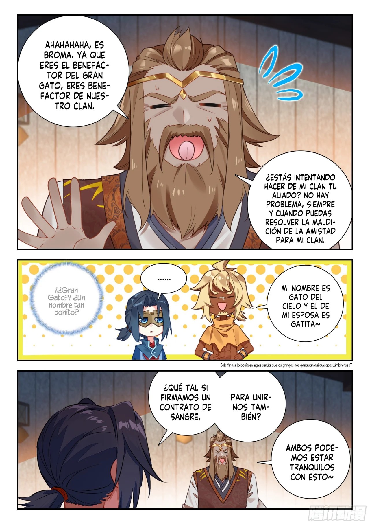 Read Continente de los Espíritus Bélicos_ La Senda de Tang. V ES Manga Online