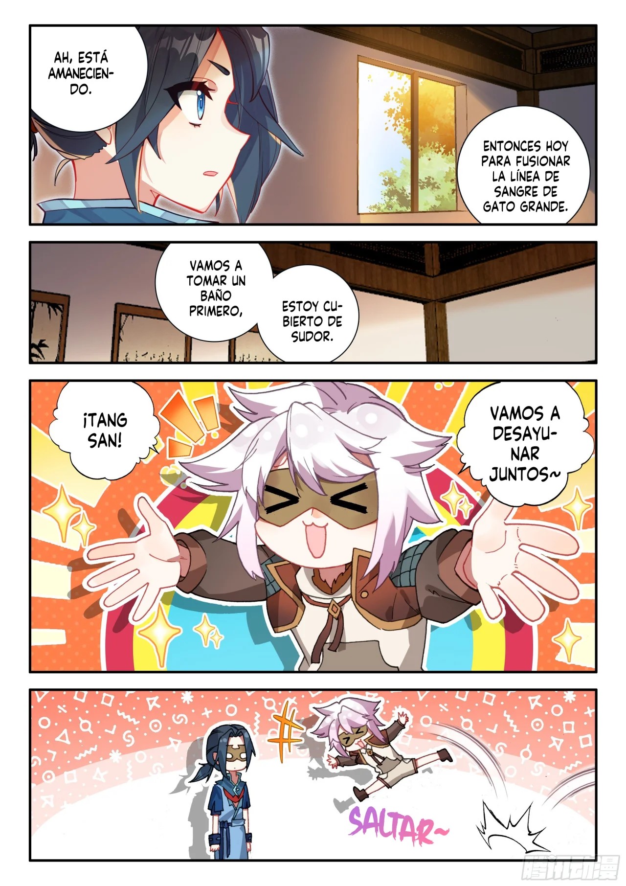 Read Continente de los Espíritus Bélicos_ La Senda de Tang. V ES Manga Online