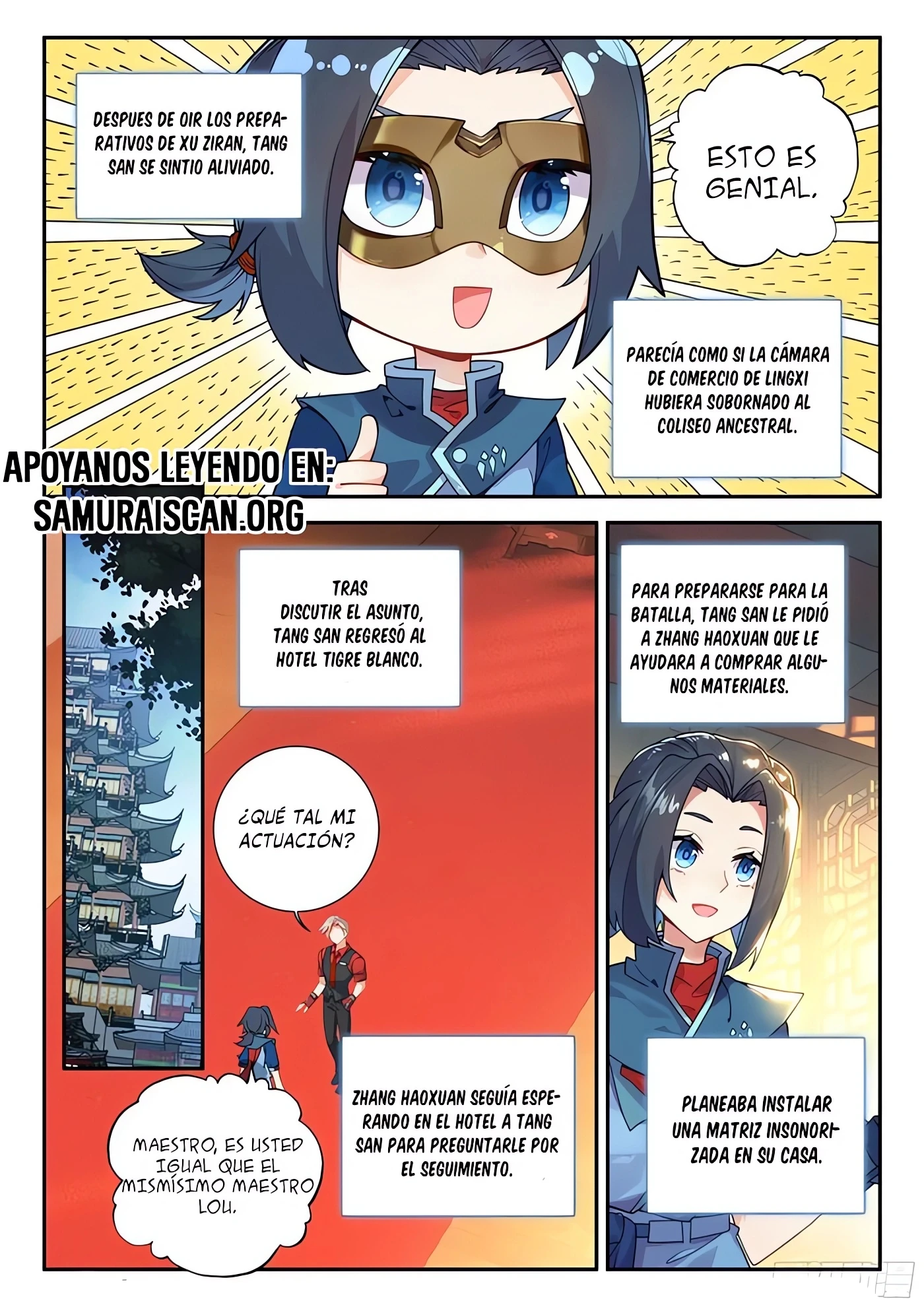 Read Continente de los Espíritus Bélicos_ La Senda de Tang. V ES Manga Online