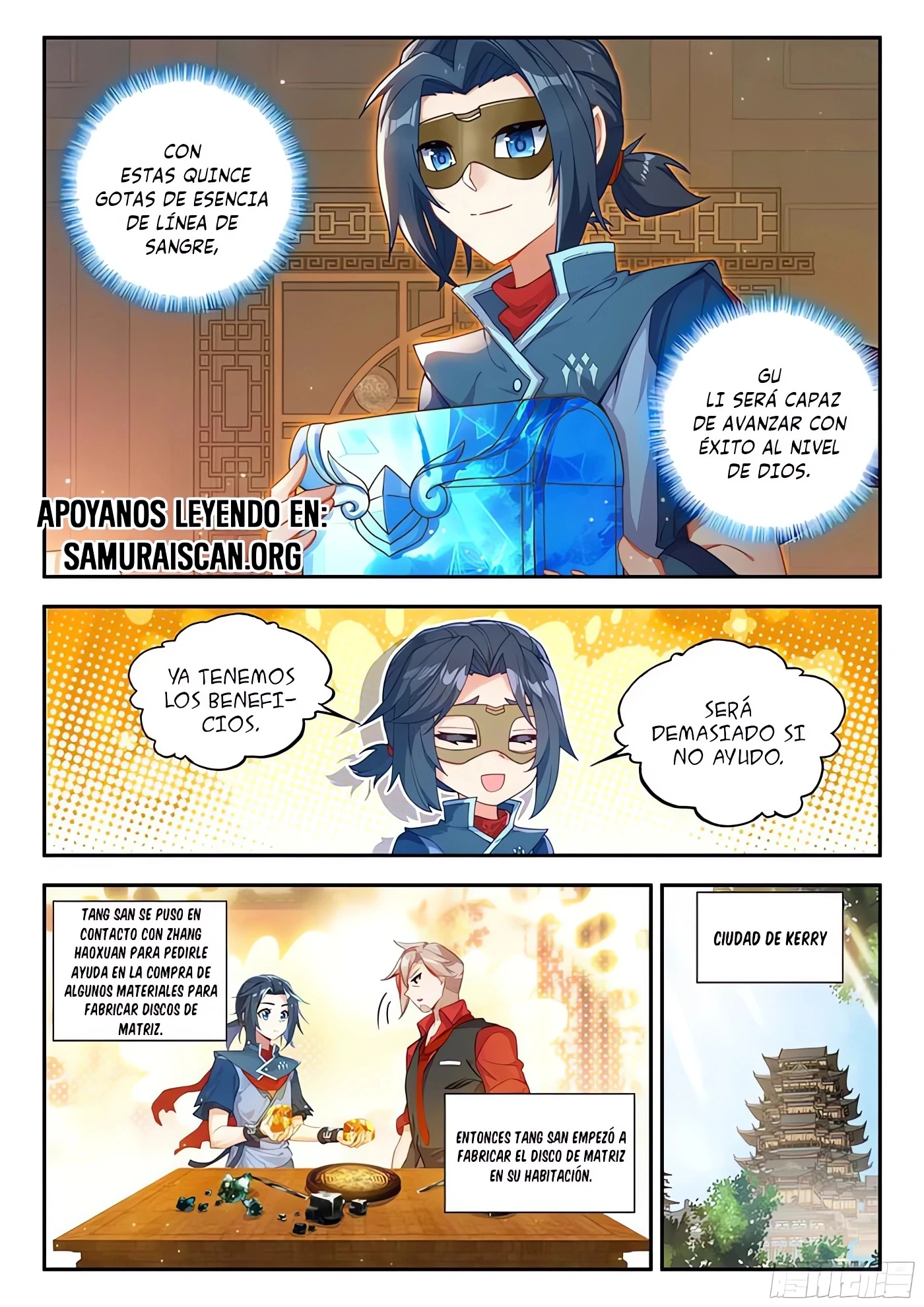 Read Continente de los Espíritus Bélicos_ La Senda de Tang. V ES Manga Online