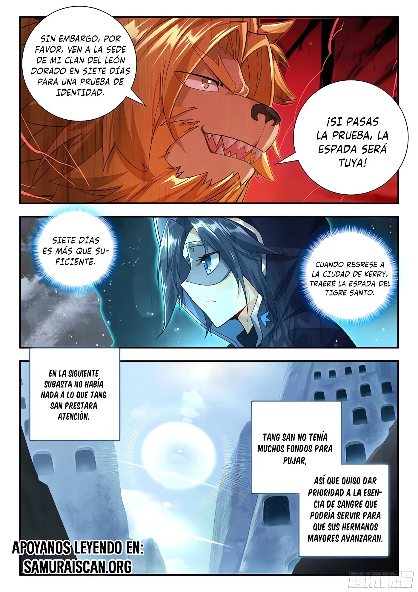 Read Continente de los Espíritus Bélicos_ La Senda de Tang. V ES Manga Online