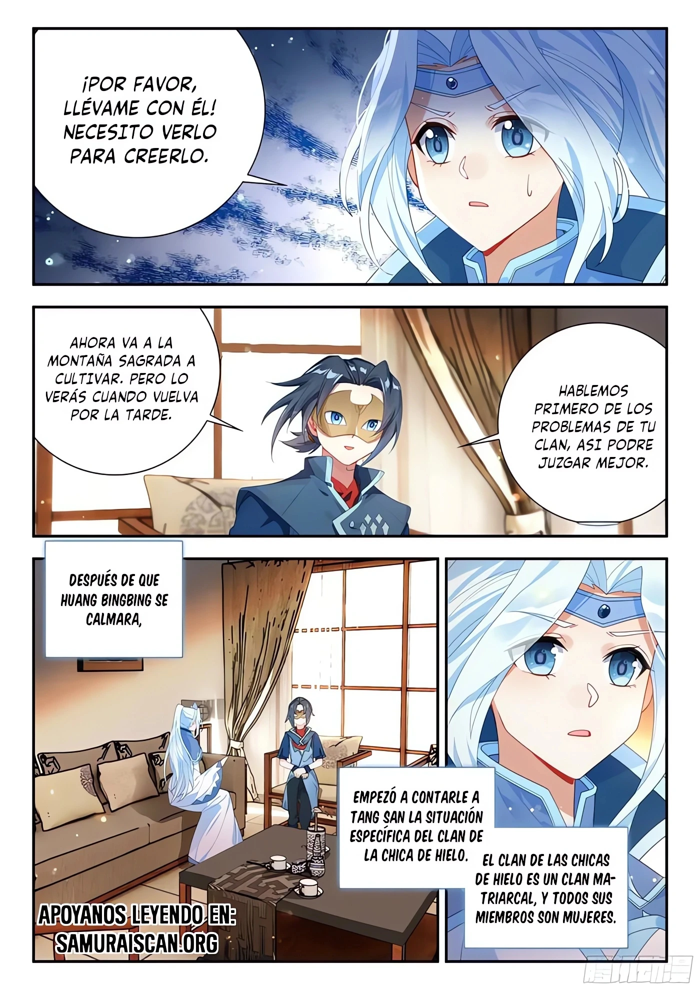 Read Continente de los Espíritus Bélicos_ La Senda de Tang. V ES Manga Online