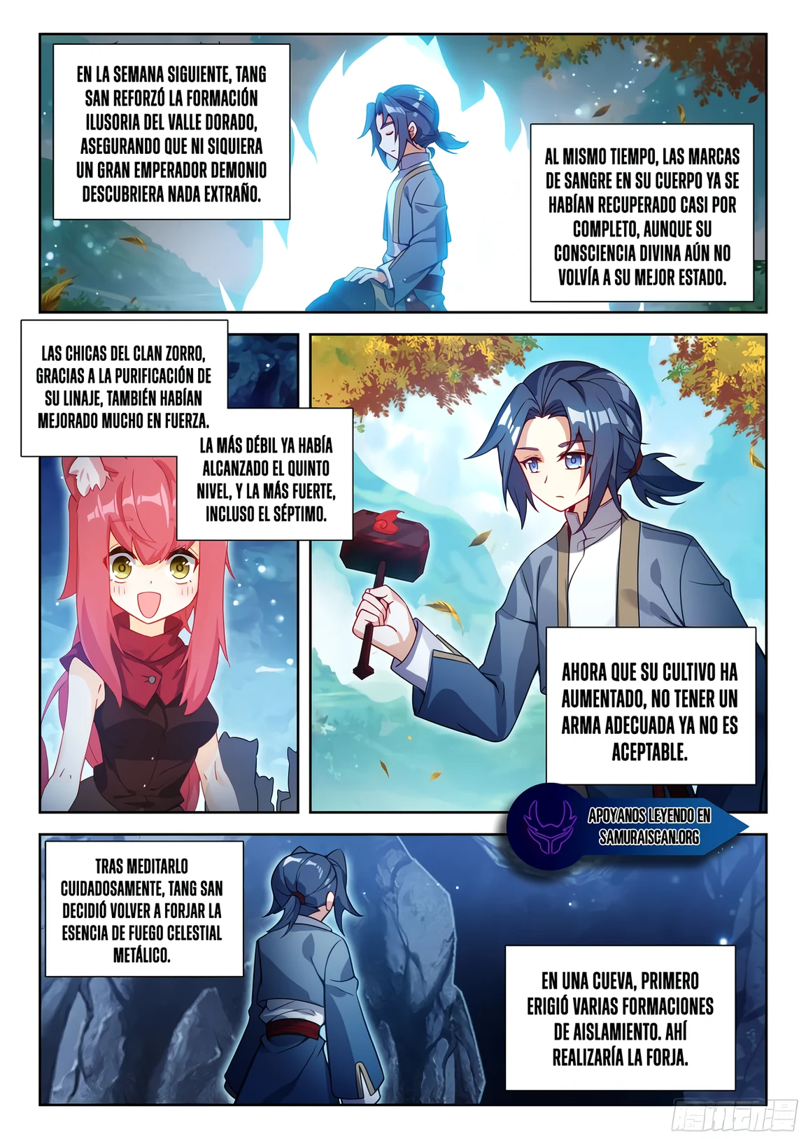 Read Continente de los Espíritus Bélicos_ La Senda de Tang. V ES Manga Online