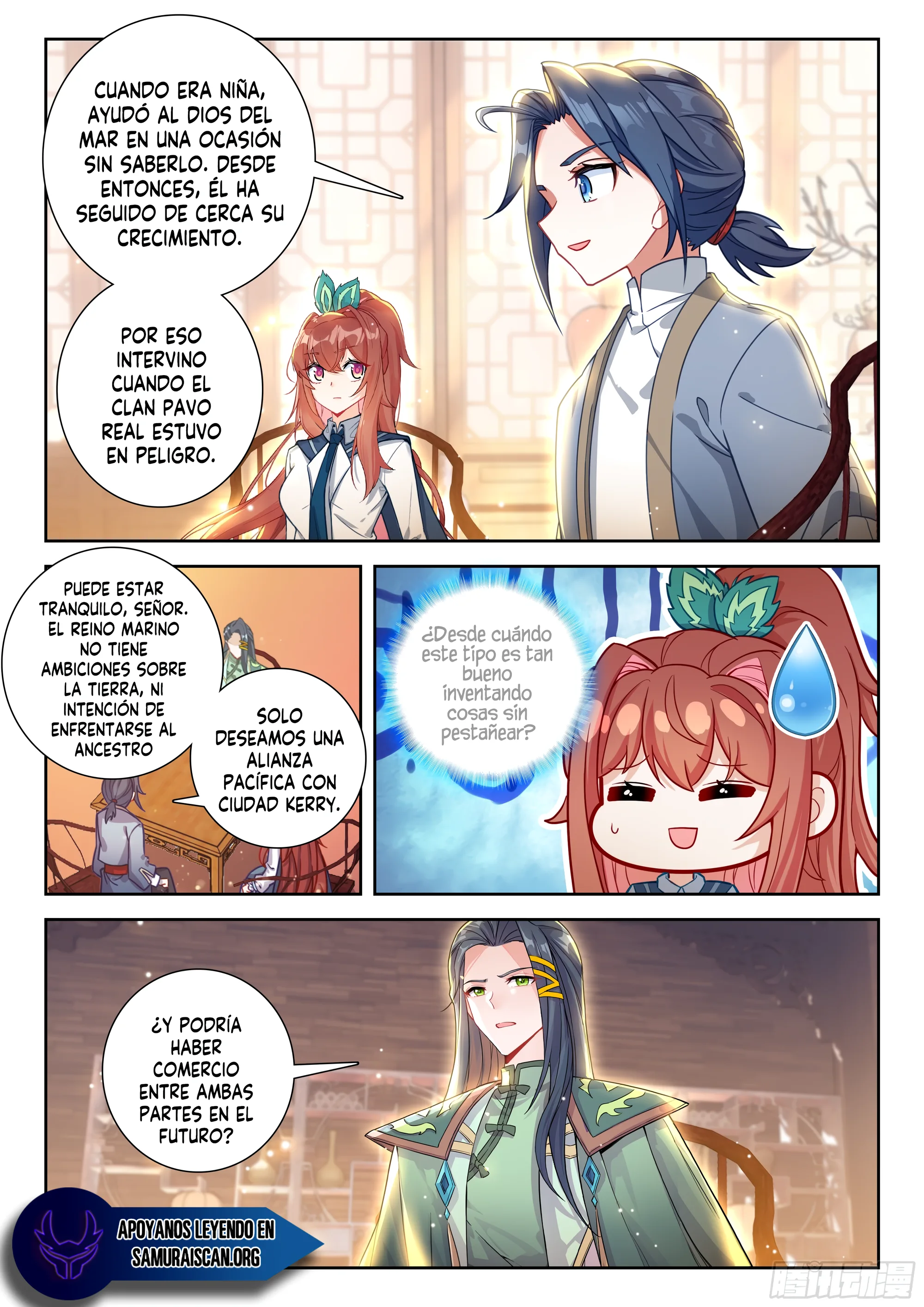 Read Continente de los Espíritus Bélicos_ La Senda de Tang. V ES Manga Online