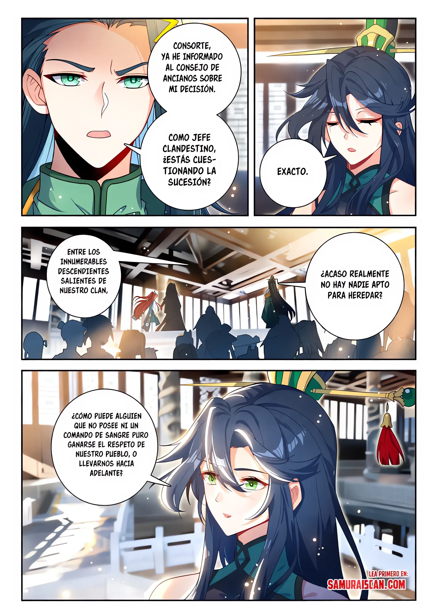 Read Continente de los Espíritus Bélicos_ La Senda de Tang. V ES Manga Online