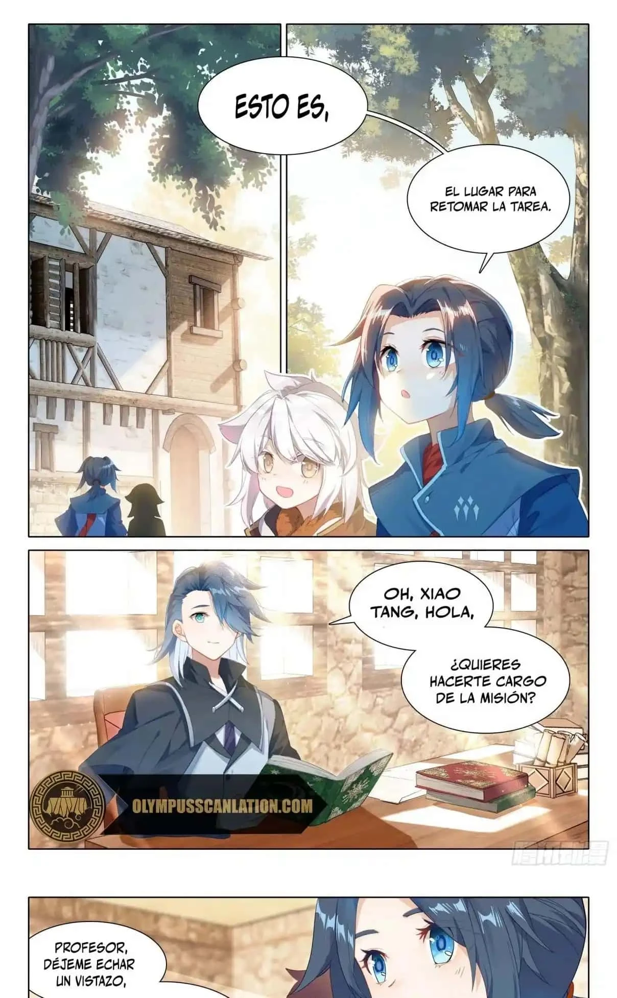 Read Continente de los Espíritus Bélicos_ La Senda de Tang. V ES Manga Online