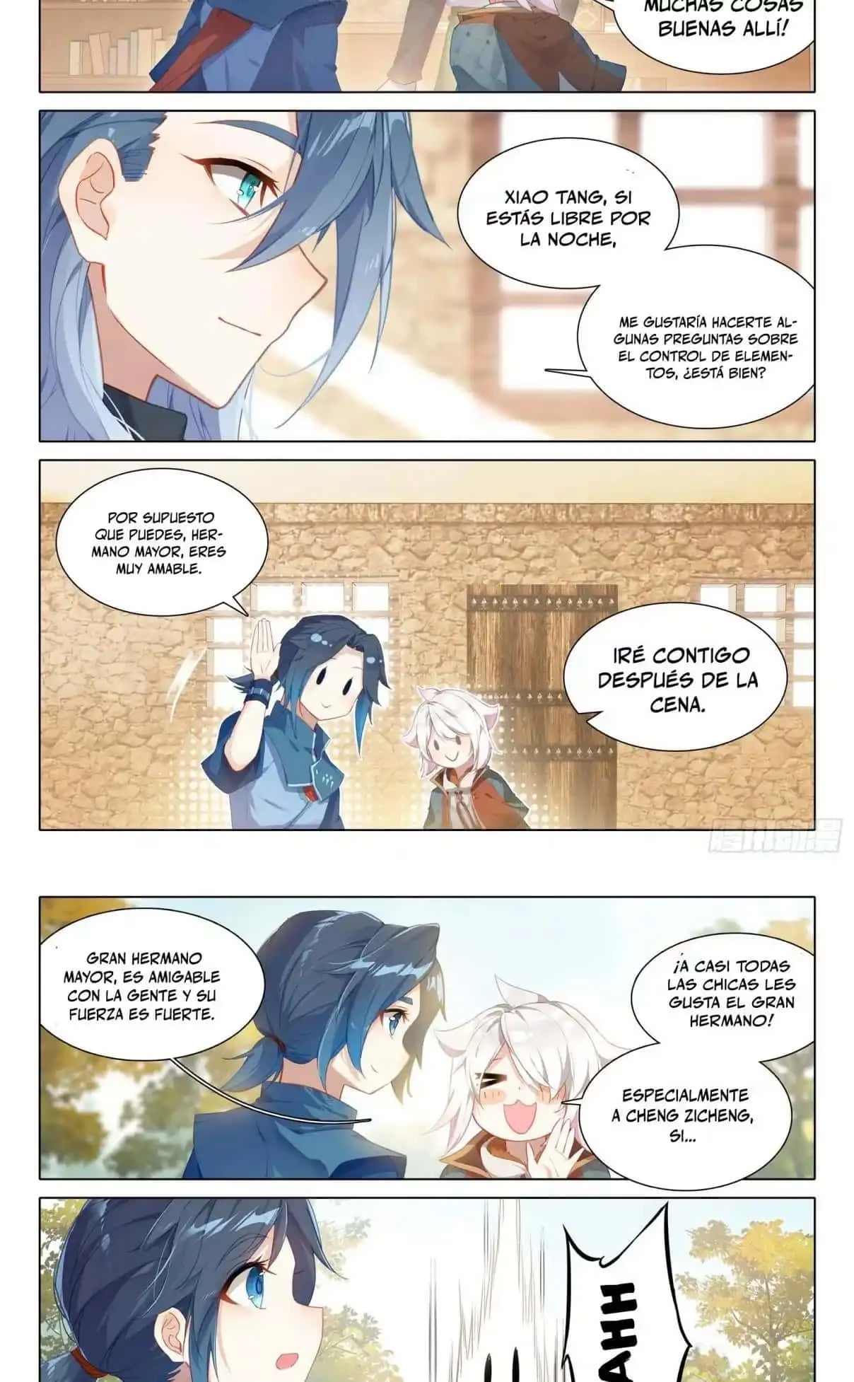 Read Continente de los Espíritus Bélicos_ La Senda de Tang. V ES Manga Online